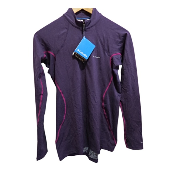 NWT Columbia Midweight 1/2 Zip L/S Baselayer Top - Womens Medium - Picture 3 of 5